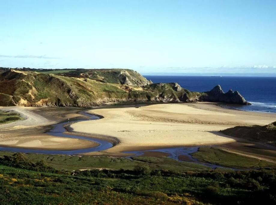 No25-Luxe Living Guest House- 2 Bed-Wifi-Free Parking-City- Beach Swansea Esterno foto